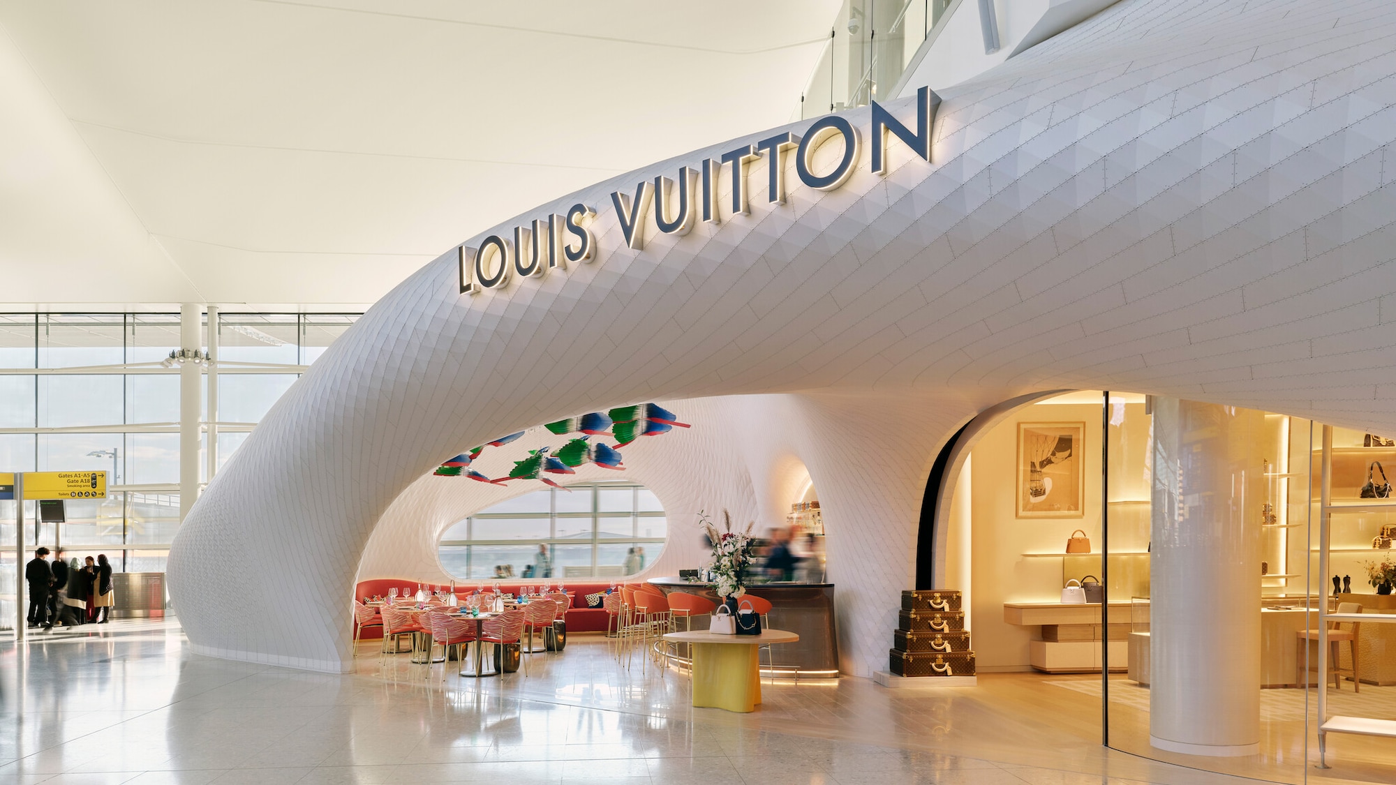 Louis Vuitton Unveils Le Café Cyril Lignac at Heathrow Airport - RETAILBOSS