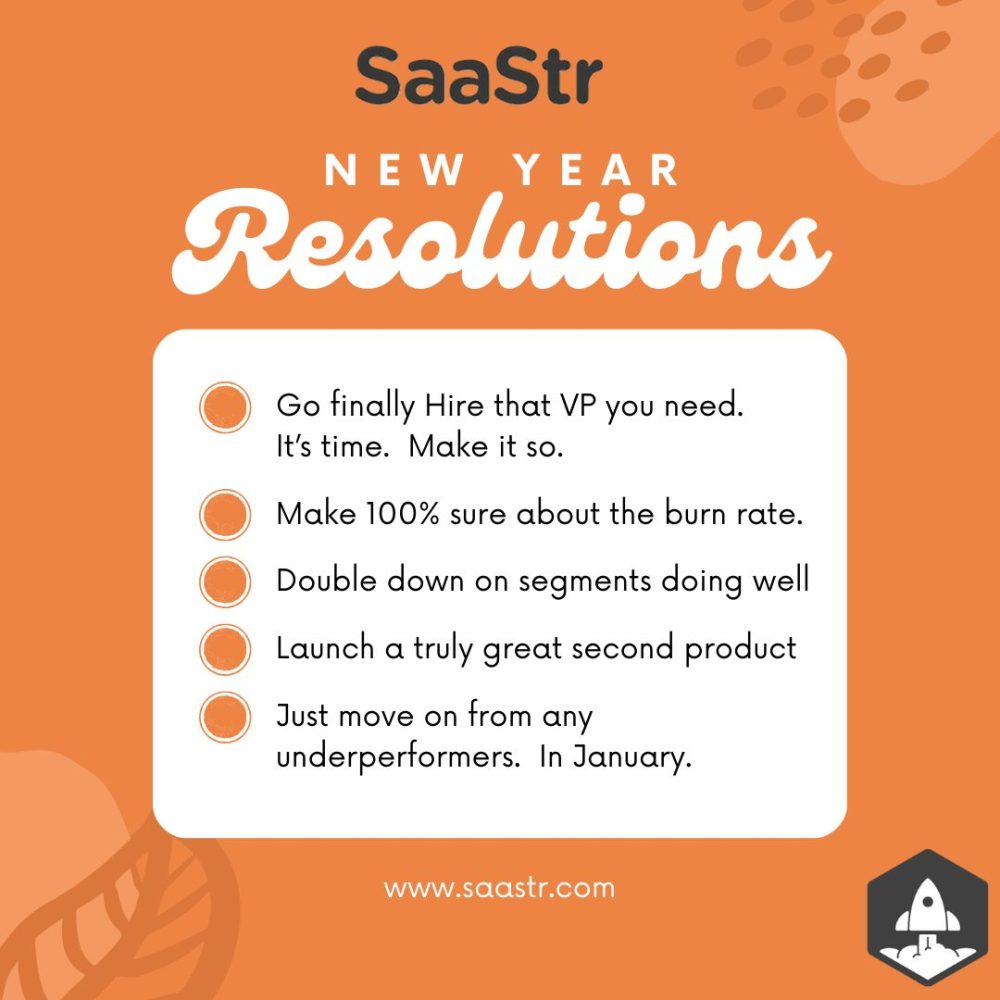 Your SaaS New Year’s Resolutions for 2025 - SaaStr