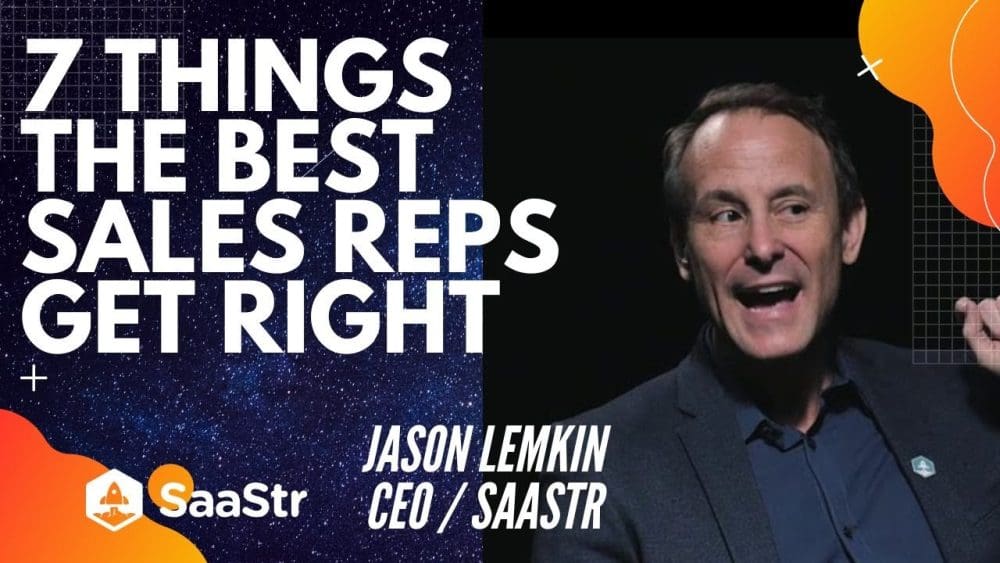 Dear SaaStr: What Sales Techniques Helped You Consistently Succeed While Others Failed? - SaaStr