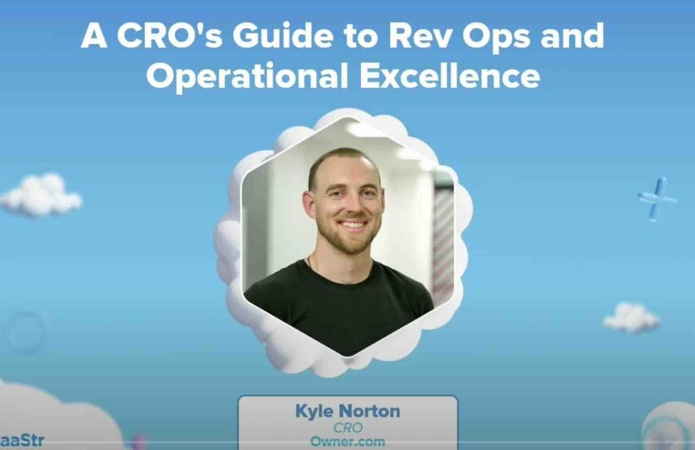 The RevOps Playbook: How Owner.com’s CRO Scaled from $0 to $1B ARR - SaaStr